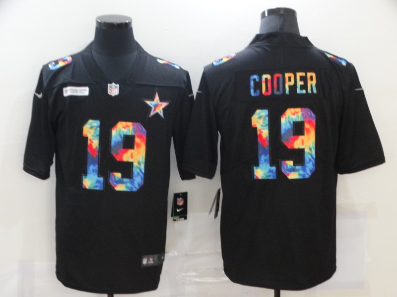 Men's Dallas Cowboys #19 Amari Cooper 2020 Black Crucial Catch Limited Stitched NFL Jersey